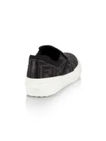 Little Kid's & Logo Slip-On Sneakers