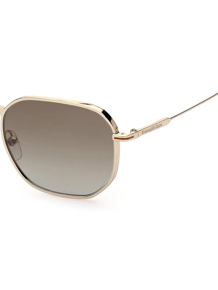 53MM Round Metal Sunglasses