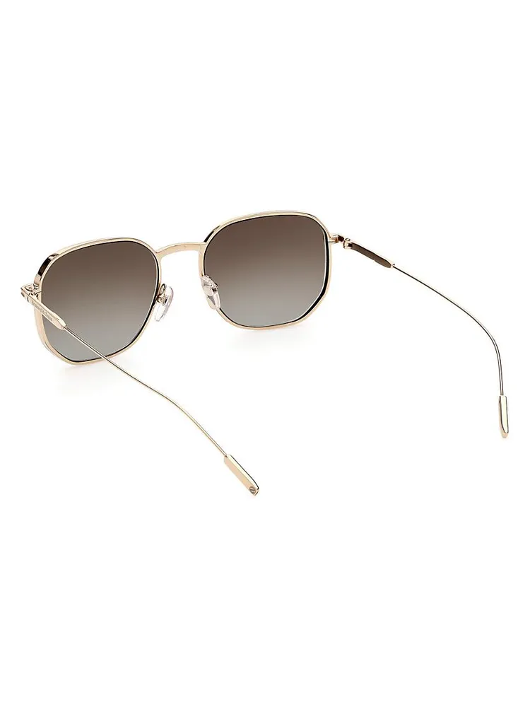 53MM Round Metal Sunglasses