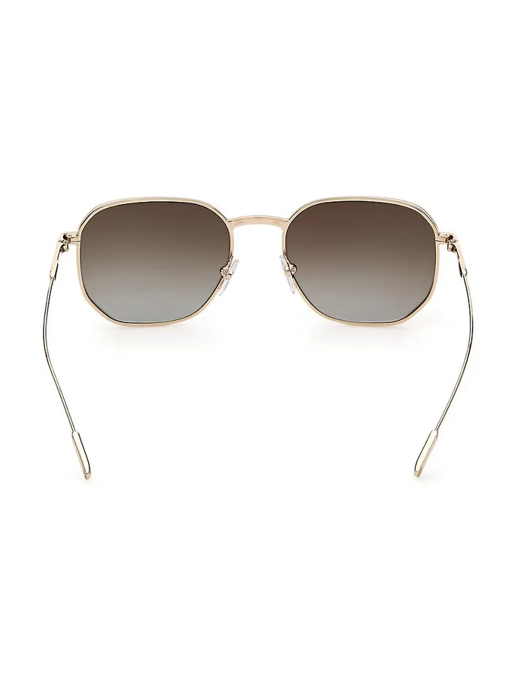 53MM Round Metal Sunglasses