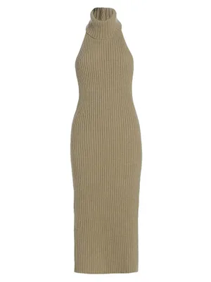 Estelle Wool Halter Sweaterdress