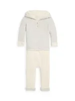 Baby's Knit Organic Cotton Set