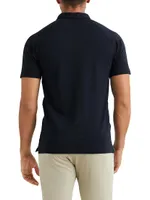 Delta Piqué Short-Sleeve Polo