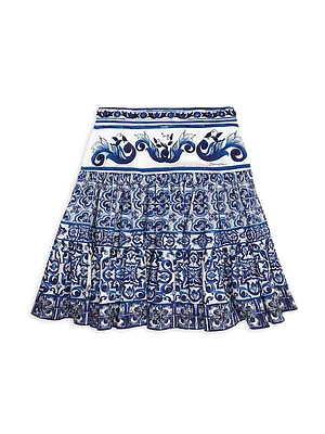 Printed Cotton Skirt