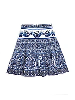 Printed Cotton Skirt