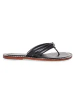 Miami Leather Thong Sandals