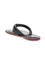 Miami Leather Thong Sandals