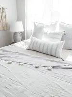So Soft Striped Linen Pillow