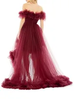 Tulle Hi-Lo Gown