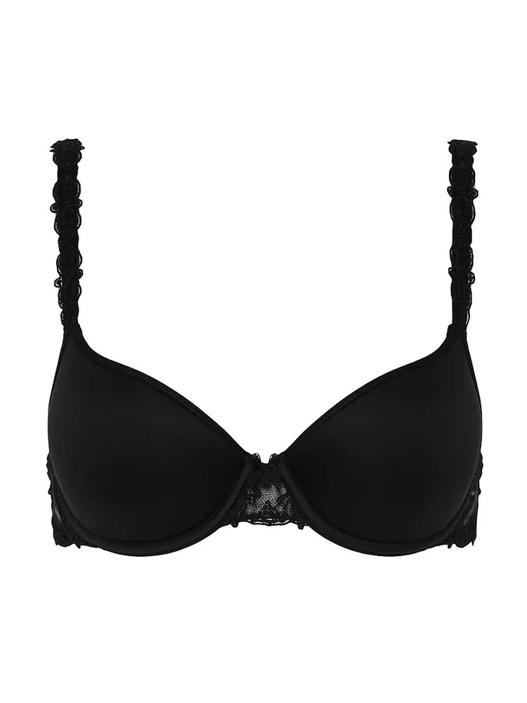 Smooth Custom-Fit Lace Trim Bra