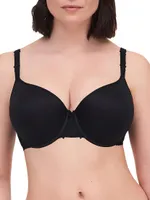 Smooth Custom-Fit Lace Trim Bra