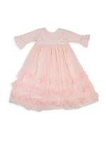 Baby Girl's Peach Blossom Gown