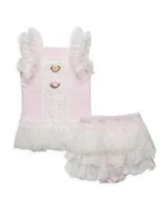 Baby Girl's 2-Piece Grace Top & Bloomers Set