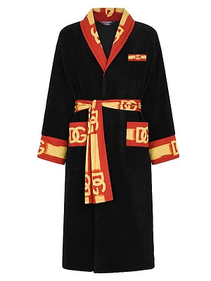 Logo-Detailed Bathrobe