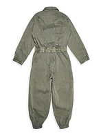 Little Girl's & Girl's Utility Jumpsuit