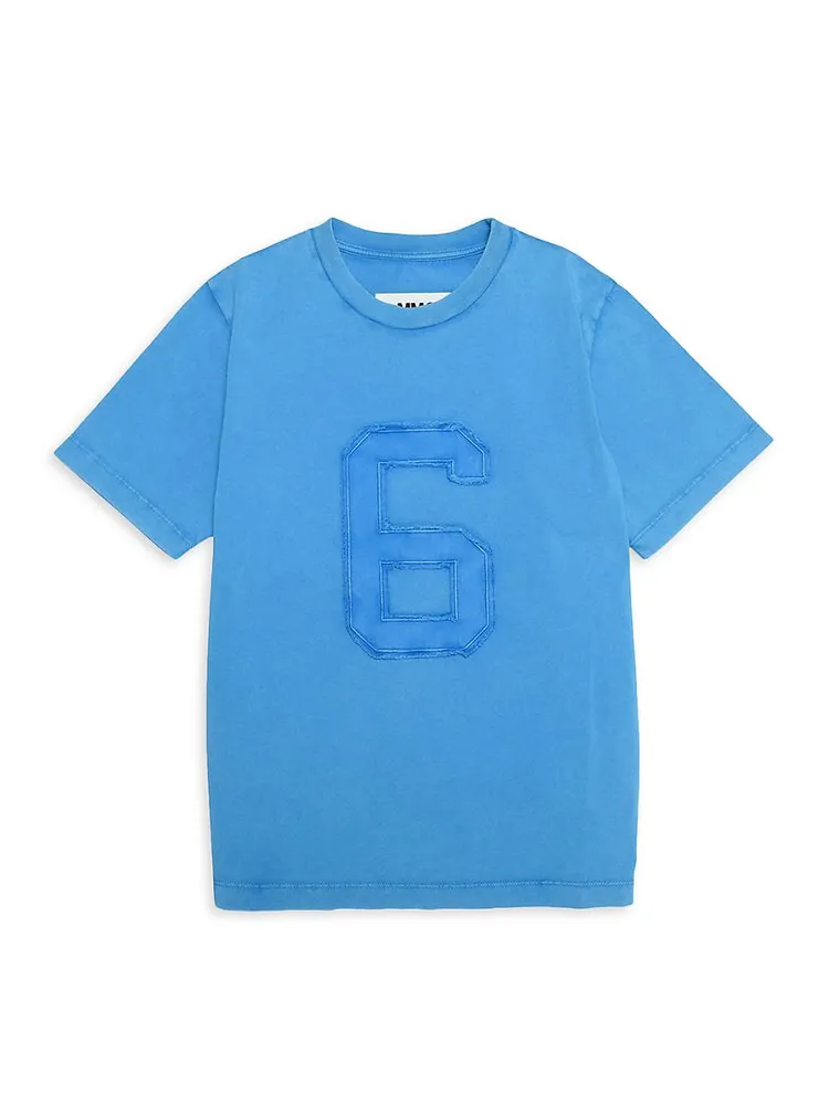 Little Boy's & Oversized Logo Tee