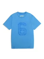 Little Boy's & Oversized Logo Tee