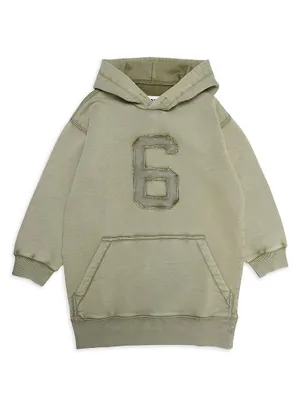 Little Boy's & Embroidered Number Hoodie