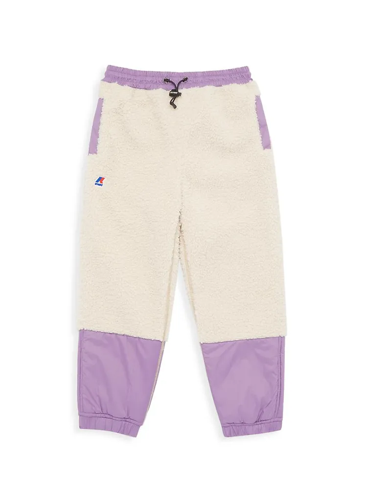 Little Kid's & Kael Orsetto Sherpa Sweats