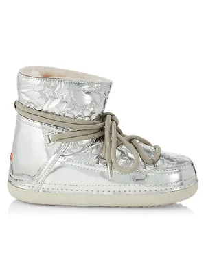 Bomber Star Metallic Sneaker Boots