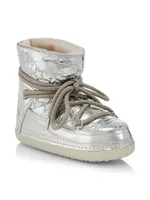 Bomber Star Metallic Sneaker Boots