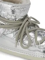 Bomber Star Metallic Sneaker Boots