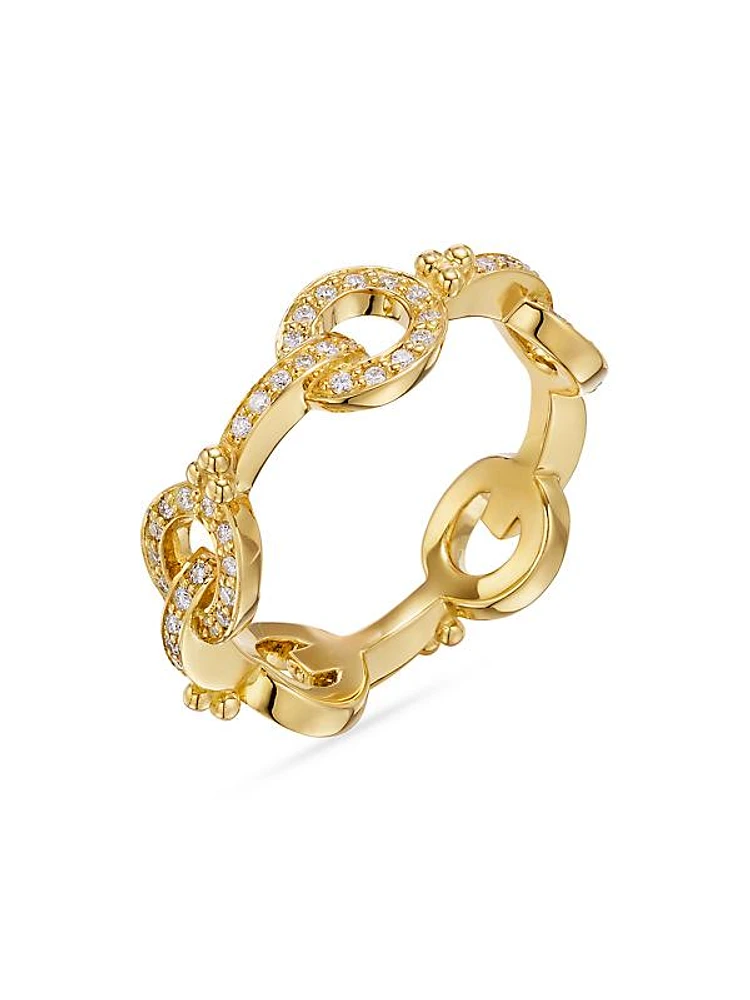 Orsina 18K Yellow Gold & Diamond Ring