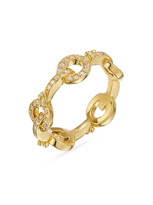 Orsina 18K Yellow Gold & Diamond Ring