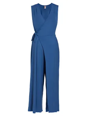 Francesca Wrap-Front Jumpsuit