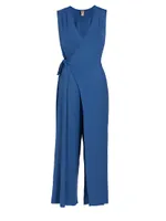 Francesca Wrap-Front Jumpsuit