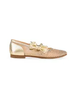 Little Girl's & Melodie Strass Flats