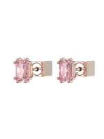 Stilla Rose-Goldtone & Crystal Stud Earrings