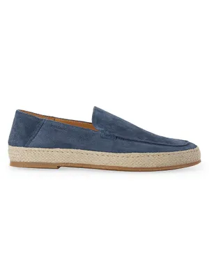 St. Croix Suede Loafer Espadrilles