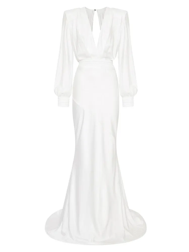 Signature Betsy Bias-Cut Gown