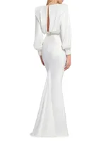 Signature Betsy Bias-Cut Gown