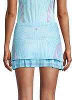 Angel + Amethyst Pleated Tennis Skirt