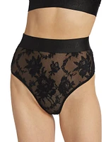 Pizzo Lace High-Rise Briefs