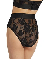 Pizzo Lace High-Rise Briefs