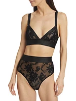 Pizzo Lace Triangle Bralette