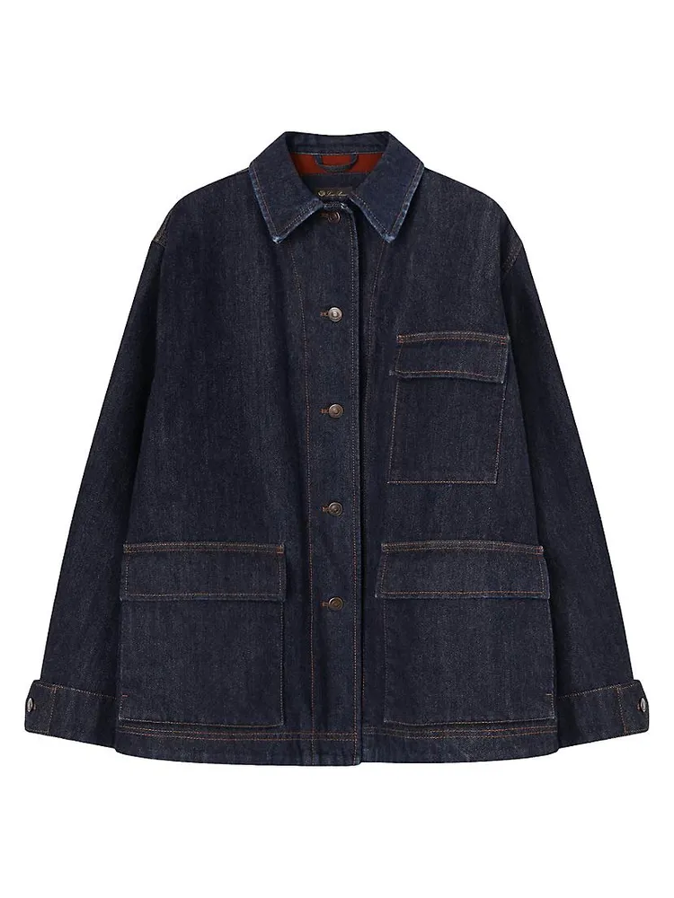 Cyrius Denim Oversized Jacket