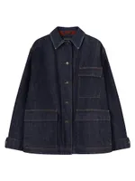 Cyrius Denim Oversized Jacket