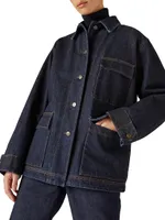 Cyrius Denim Oversized Jacket