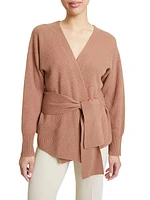 Juliette Belted Wrap Cardigan