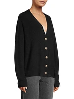 Andi V-Neck Rib-Knit Cardigan