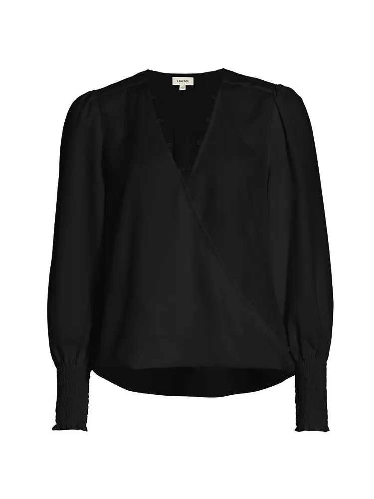 Enzo Surplice Blouse