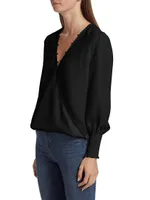 Enzo Surplice Blouse