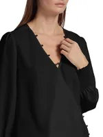 Enzo Surplice Blouse