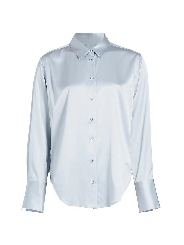 The Standard Silk Button-Up Shirt