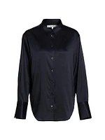 The Standard Silk Button-Up Shirt