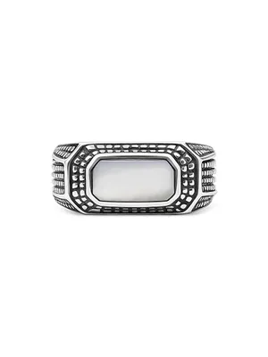 Unisex Sterling Silver Originals Jimmy Mop Ring